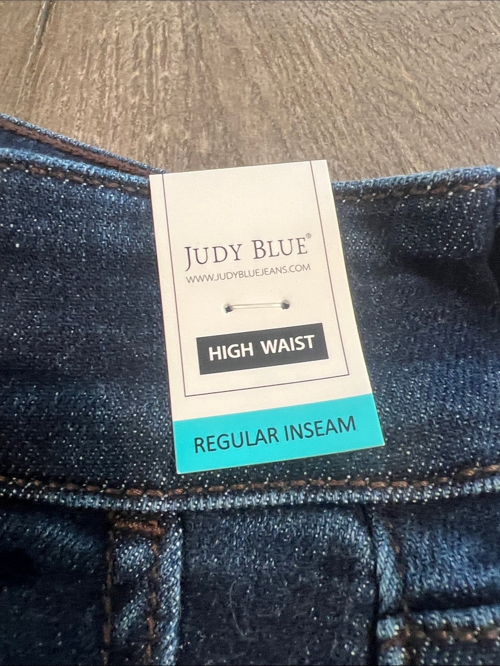 Judy Blue Dark Blue wide leg dark wash Jeans size 3/26 - Picture 3 of 9